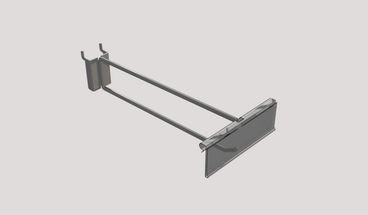 Heavy Duty Single Pegboard TRACKING Hook