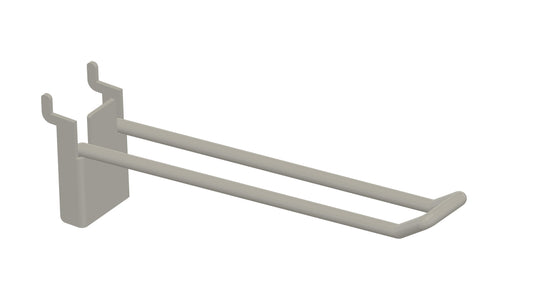 Heavy Duty Double/ Button Pegboard Hook - 50 Units Bulk Sale